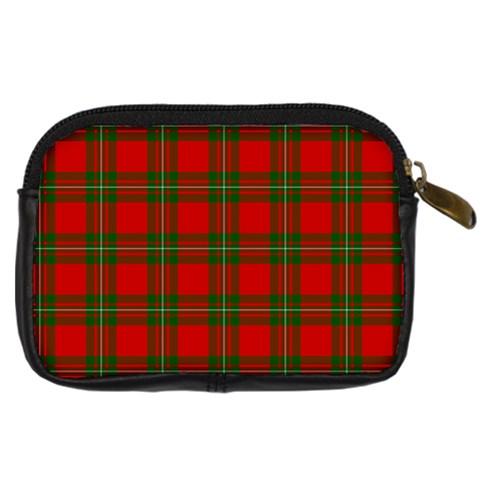 MacGregor Tartan Digital Camera Leather Case from ArtsNow.com Back