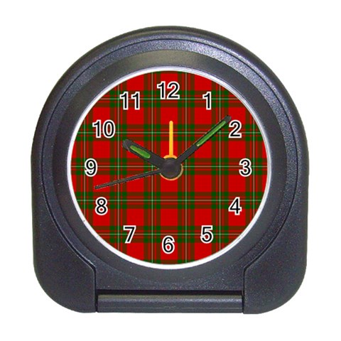 MacGregor Tartan Desk Alarm Clock from ArtsNow.com Front