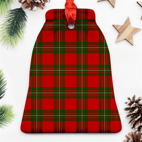 MacGregor Tartan Ornament (Bell) from ArtsNow.com Front