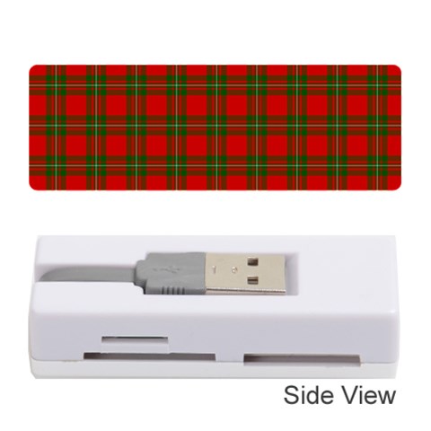 MacGregor Tartan Memory Card Reader (Stick) from ArtsNow.com Front
