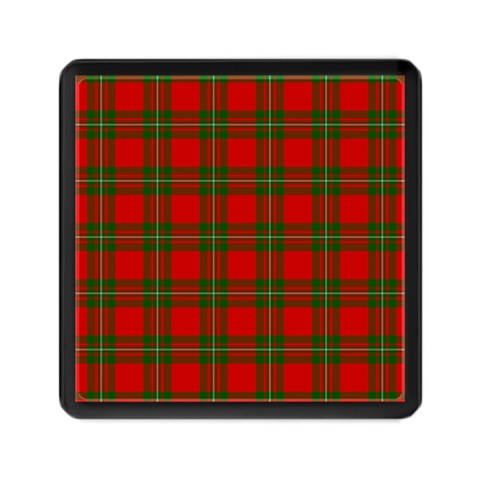 MacGregor Tartan Memory Card Reader with Storage (Square) from ArtsNow.com Front