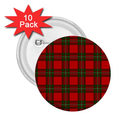 MacGregor Tartan 2.25  Button (10 pack) from ArtsNow.com Front