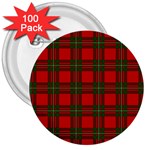 MacGregor Tartan 3  Button (100 pack)
