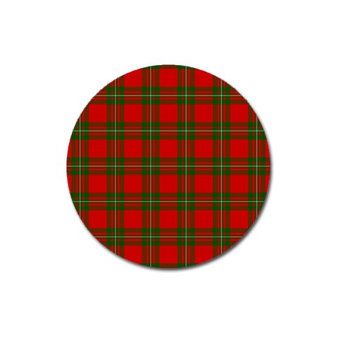 MacGregor Tartan Magnet 3  (Round) from ArtsNow.com Front