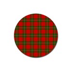 MacGregor Tartan Magnet 3  (Round)