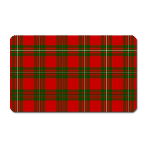 MacGregor Tartan Magnet (Rectangular) from ArtsNow.com Front