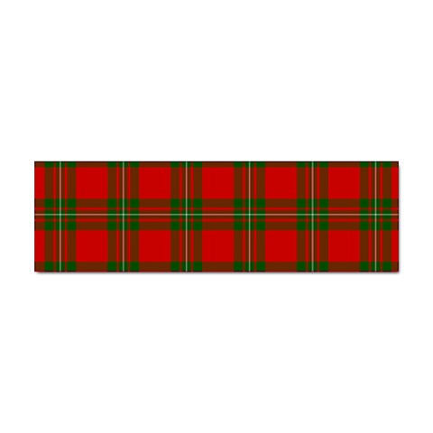 MacGregor Tartan Sticker Bumper (100 pack) from ArtsNow.com Front