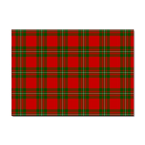 MacGregor Tartan Sticker A4 (10 pack) from ArtsNow.com Front