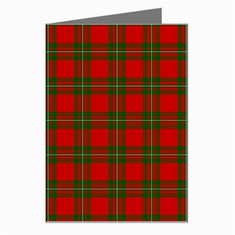 MacGregor Tartan Greeting Card from ArtsNow.com Left