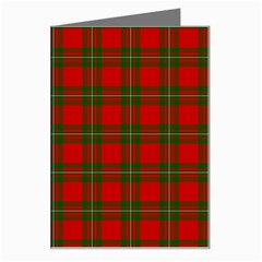 MacGregor Tartan Greeting Card from ArtsNow.com Left