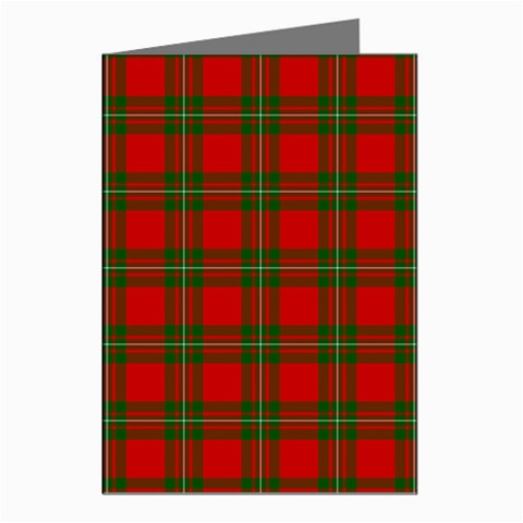 MacGregor Tartan Greeting Cards (Pkg of 8) from ArtsNow.com Left