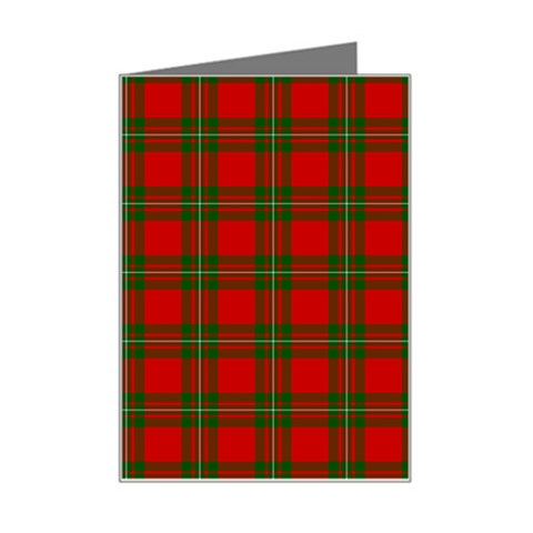 MacGregor Tartan Mini Greeting Card from ArtsNow.com Left