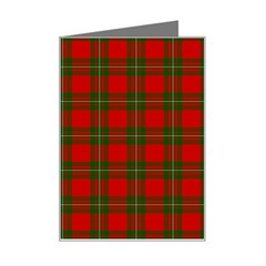 MacGregor Tartan Mini Greeting Card from ArtsNow.com Left