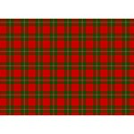 MacGregor Tartan Birthday Cake 3D Greeting Card (7x5)