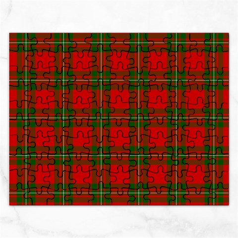 MacGregor Tartan Jigsaw Puzzle (Rectangular) from ArtsNow.com Front