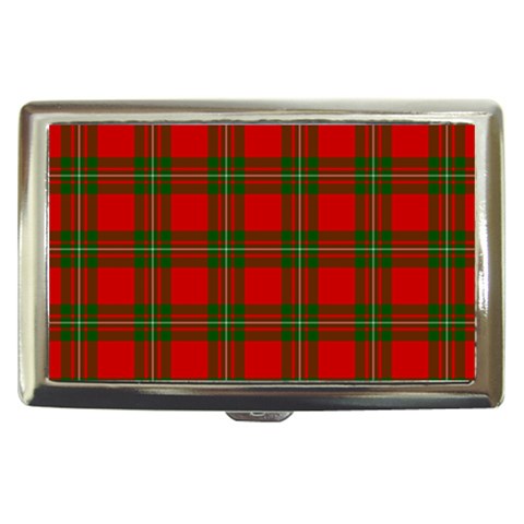 MacGregor Tartan Cigarette Money Case from ArtsNow.com Front