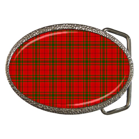 MacNab Tartan Belt Buckle from ArtsNow.com Front