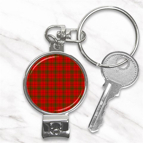 MacNab Tartan Nail Clippers Key Chain from ArtsNow.com Front