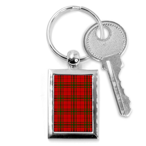 MacNab Tartan Key Chain (Rectangle) from ArtsNow.com Front