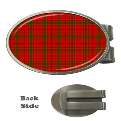 MacNab Tartan Money Clip (Oval) from ArtsNow.com Front