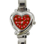 MacNab Tartan Heart Italian Charm Watch