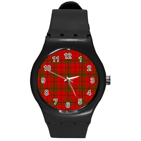 MacNab Tartan Round Plastic Sport Watch (M) from ArtsNow.com Front
