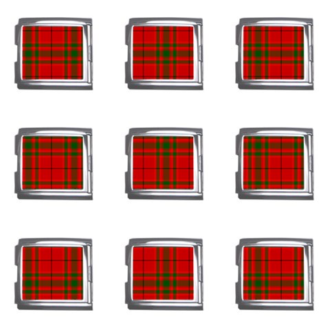 MacNab Tartan Mega Link Italian Charm (9 pack) from ArtsNow.com Front