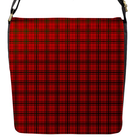 MacNab Tartan Flap Closure Messenger Bag (S) from ArtsNow.com Front