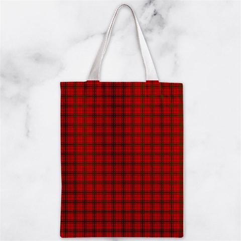 MacNab Tartan Zipper Classic Tote Bag from ArtsNow.com Front