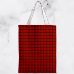 MacNab Tartan Zipper Classic Tote Bag from ArtsNow.com Back