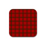 MacNab Tartan Rubber Square Coaster (4 pack)