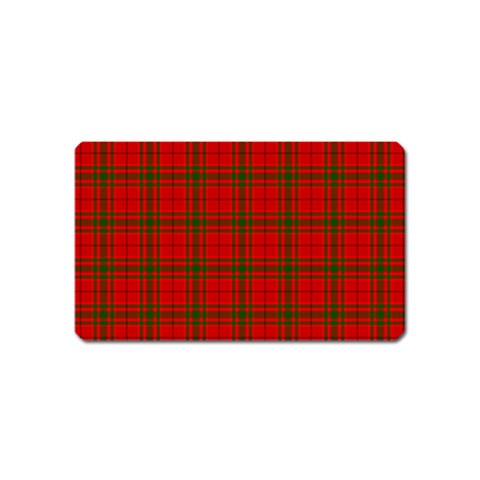 MacNab Tartan Magnet (Name Card) from ArtsNow.com Front