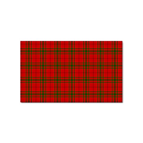 MacNab Tartan Sticker (Rectangular) from ArtsNow.com Front