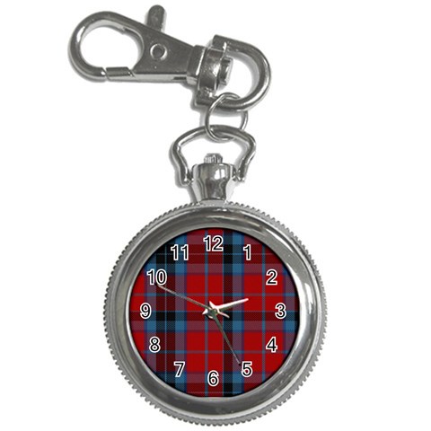 MacTavish Tartan Key Chain Watch from ArtsNow.com Front