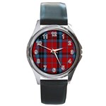MacTavish Tartan Round Metal Watch