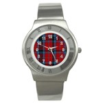 MacTavish Tartan Stainless Steel Watch