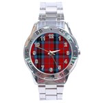 MacTavish Tartan Stainless Steel Analogue Watch
