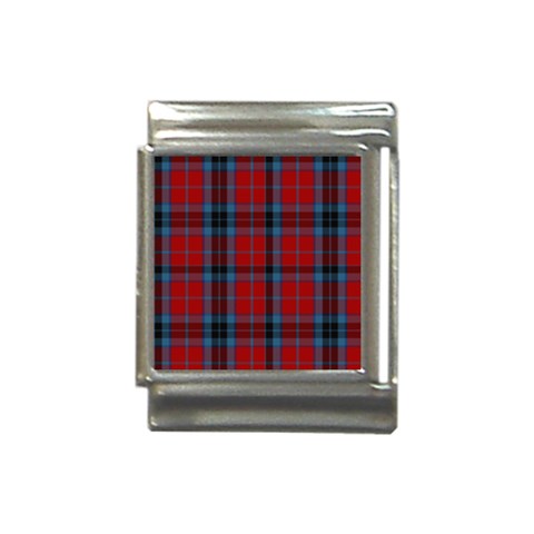 MacTavish Tartan Italian Charm (13mm) from ArtsNow.com Front