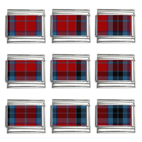 MacTavish Tartan 9mm Italian Charm (9 pack) from ArtsNow.com Front