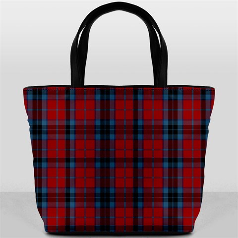 MacTavish Tartan Bucket Bag from ArtsNow.com Front