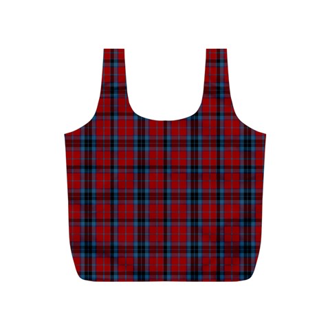 MacTavish Tartan Full Print Recycle Bag (S) from ArtsNow.com Back