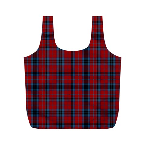MacTavish Tartan Full Print Recycle Bag (M) from ArtsNow.com Front