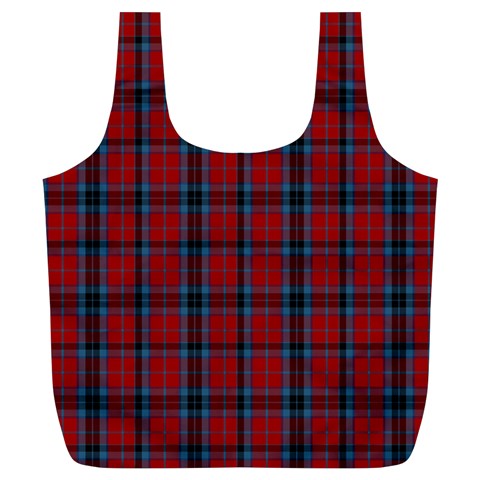 MacTavish Tartan Full Print Recycle Bag (XL) from ArtsNow.com Front