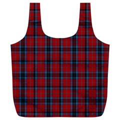 MacTavish Tartan Full Print Recycle Bag (XL) from ArtsNow.com Front