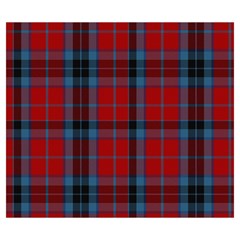 MacTavish Tartan Zipper Large Tote Bag from ArtsNow.com Back