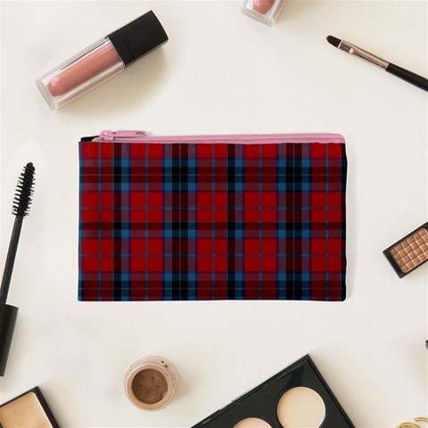 MacTavish Tartan Canvas Cosmetic Bag (XS) from ArtsNow.com Front