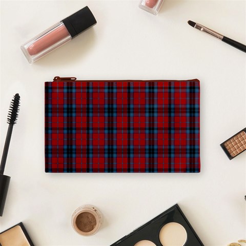 MacTavish Tartan Cosmetic Bag (S) from ArtsNow.com Front