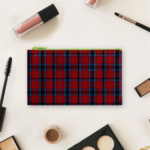MacTavish Tartan Cosmetic Bag (S) from ArtsNow.com Front