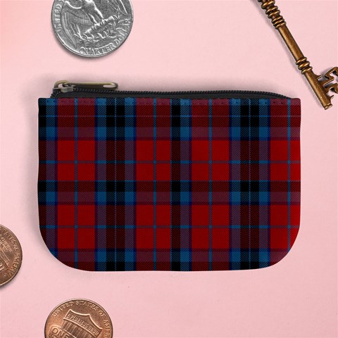 MacTavish Tartan Mini Coin Purse from ArtsNow.com Front