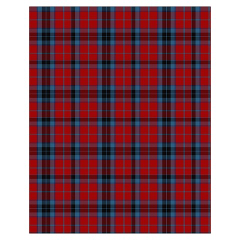 MacTavish Tartan Drawstring Pouch (XL) from ArtsNow.com Front